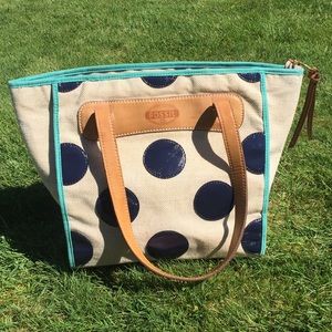 Fossil ‘Key-Per Shopper’ 11” by 11” Tote Handbag